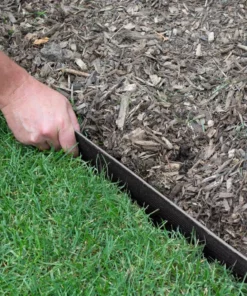 Vigoro 20 ft. Premium Black Composite Edging -Vigoro sales Store black vigoro brick edging 903002vg 44 1000