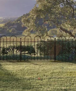 Vigoro Westbrook 36 in. x 48 in. Black Steel Fence Panel 25 Vigoro Westbrook 36 in. x 48 in. Black Steel Fence Panel -Vigoro sales Store black vigoro garden fencing 860329 1f 1000