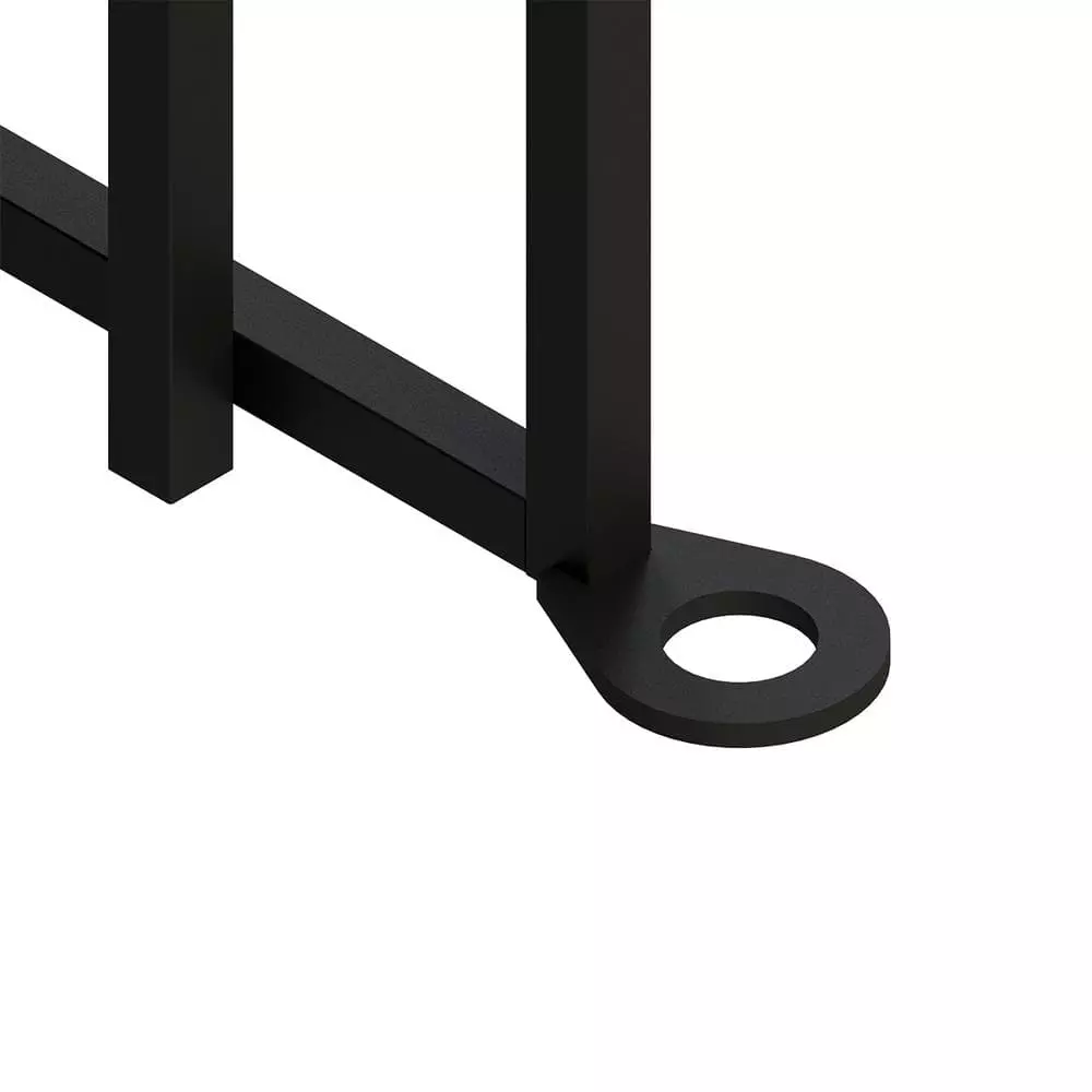 Vigoro Westbrook 36 in. x 48 in. Black Steel Fence Panel 9 Vigoro Westbrook 36 in. x 48 in. Black Steel Fence Panel - Image 7