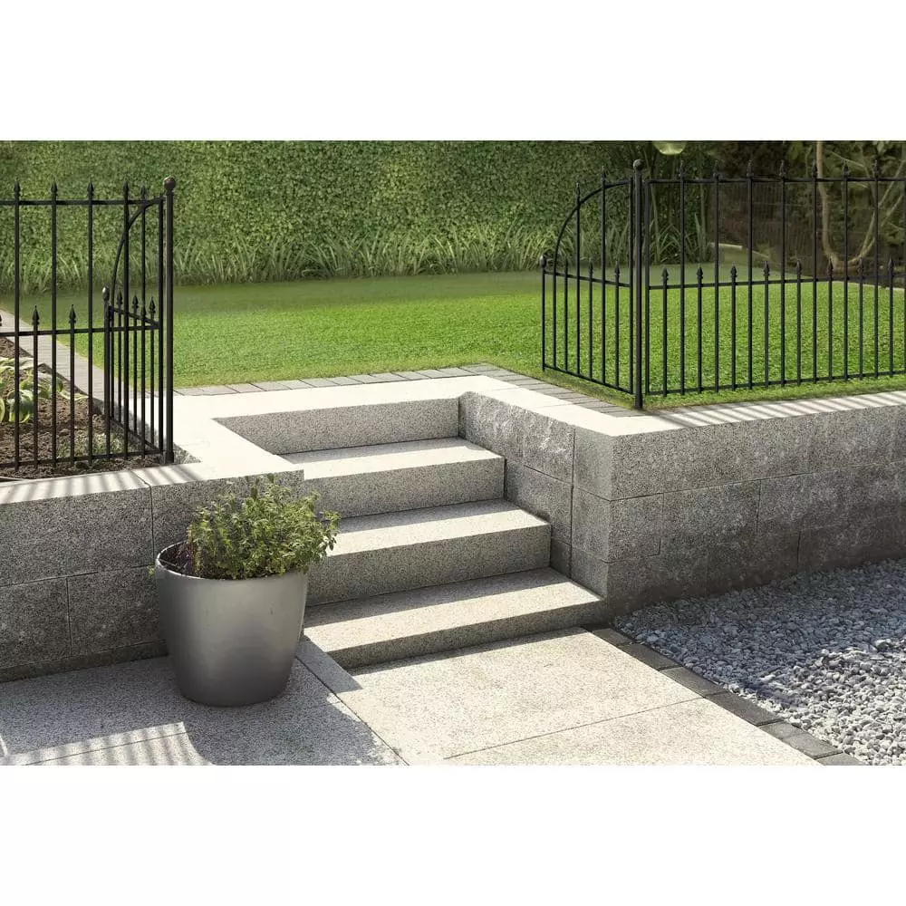 Vigoro Empire 30 in. x 36 in. Black Steel 3-Rail Fence Panel (4-Pack) 13 Vigoro Empire 30 in. x 36 in. Black Steel 3-Rail Fence Panel (4-Pack) - Image 11