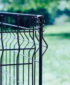 Vigoro 56 in. H Steel Multi-Purpose Black Fence Post -Vigoro sales Store black vigoro garden fencing 860428 31 1000