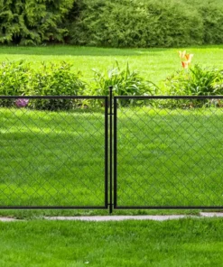Vigoro 37.3 in. H x 51 in. W Steel Diamond Mesh Garden Fence Panel 25 Vigoro 37.3 in. H x 51 in. W Steel Diamond Mesh Garden Fence Panel -Vigoro sales Store black vigoro garden fencing 860640 44 1000