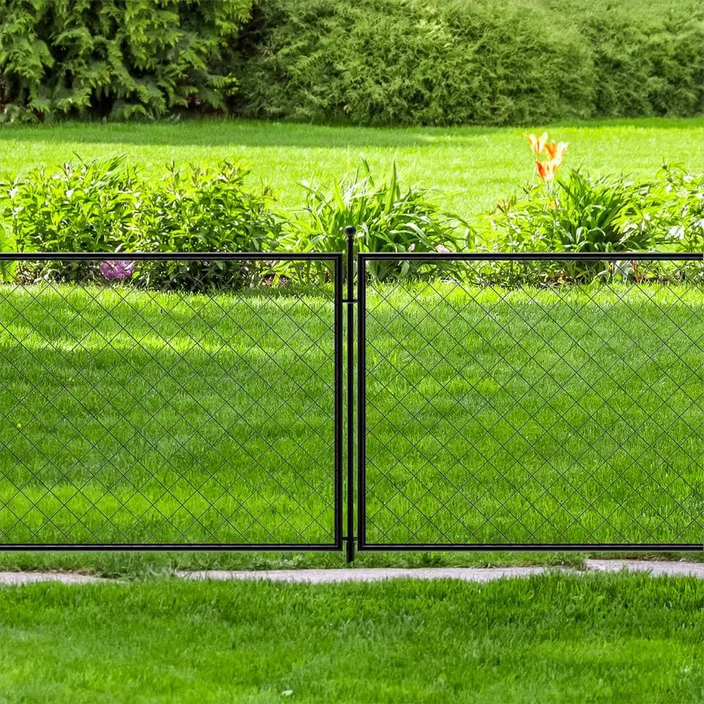 Vigoro 37.3 in. H x 51 in. W Steel Diamond Mesh Garden Fence Panel 13 Vigoro 37.3 in. H x 51 in. W Steel Diamond Mesh Garden Fence Panel - Image 11