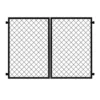 Vigoro 37.3 in. H x 50.2 in. W Steel Diamond Mesh Garden Fence Gate