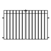 Vigoro 37.2 in. H x 55.7 in. W Steel 3-Rail Garden Fence Gate 1 Vigoro 37.2 in. H x 55.7 in. W Steel 3-Rail Garden Fence Gate -Vigoro sales Store black vigoro garden fencing 860718 64 1000
