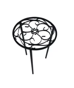 Vigoro 12 in. x 21 in. Black Metal Indoor Round Plant Stand -Vigoro sales Store black vigoro plant stands 51160 c3 1000