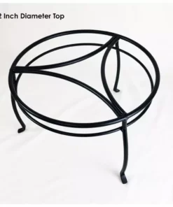 Vigoro 8 in. Black Metal Indoor Plant Stand -Vigoro sales Store black vigoro plant stands 51470 1f 1000