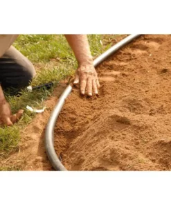 Vigoro Heavy-Duty 50 ft. Landscape Plastic Edging -Vigoro sales Store black vigoro plastic edging 1009 50hd 66 1000