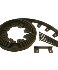 Vigoro 20 ft. No-Dig Landscape Plastic Edging Kit 13 Vigoro 20 ft. No-Dig Landscape Plastic Edging Kit -Vigoro sales Store black vigoro plastic edging 3001 20hd 6 40 1000