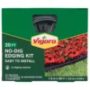 Vigoro 20 ft. No-Dig Landscape Plastic Edging Kit -Vigoro sales Store black vigoro plastic edging 3001 20hd 6 64 1000