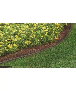 Vigoro 60 ft. x 0.5 in. x 4.5 in. Black Plastic Lawn Edging 14 Vigoro 60 ft. x 0.5 in. x 4.5 in. Black Plastic Lawn Edging -Vigoro sales Store black vigoro plastic edging vig 60c 44 1000