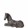 SULLIVANS Brown Resin Horse Planter -Vigoro sales Store brown sullivans plant pots pr2467 64 1000