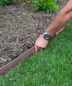 Vigoro 20 ft. Premium Brown Composite Edging -Vigoro sales Store brown vigoro brick edging 903001vg a0 1000