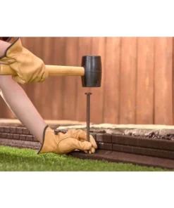 Vigoro 4 ft. Brown No-Dig Rubber Landscape Edging (6-Pack) 20 Vigoro 4 ft. Brown No-Dig Rubber Landscape Edging (6-Pack) -Vigoro sales Store brown vigoro rubber edging dcbfe4bn6 44 1000