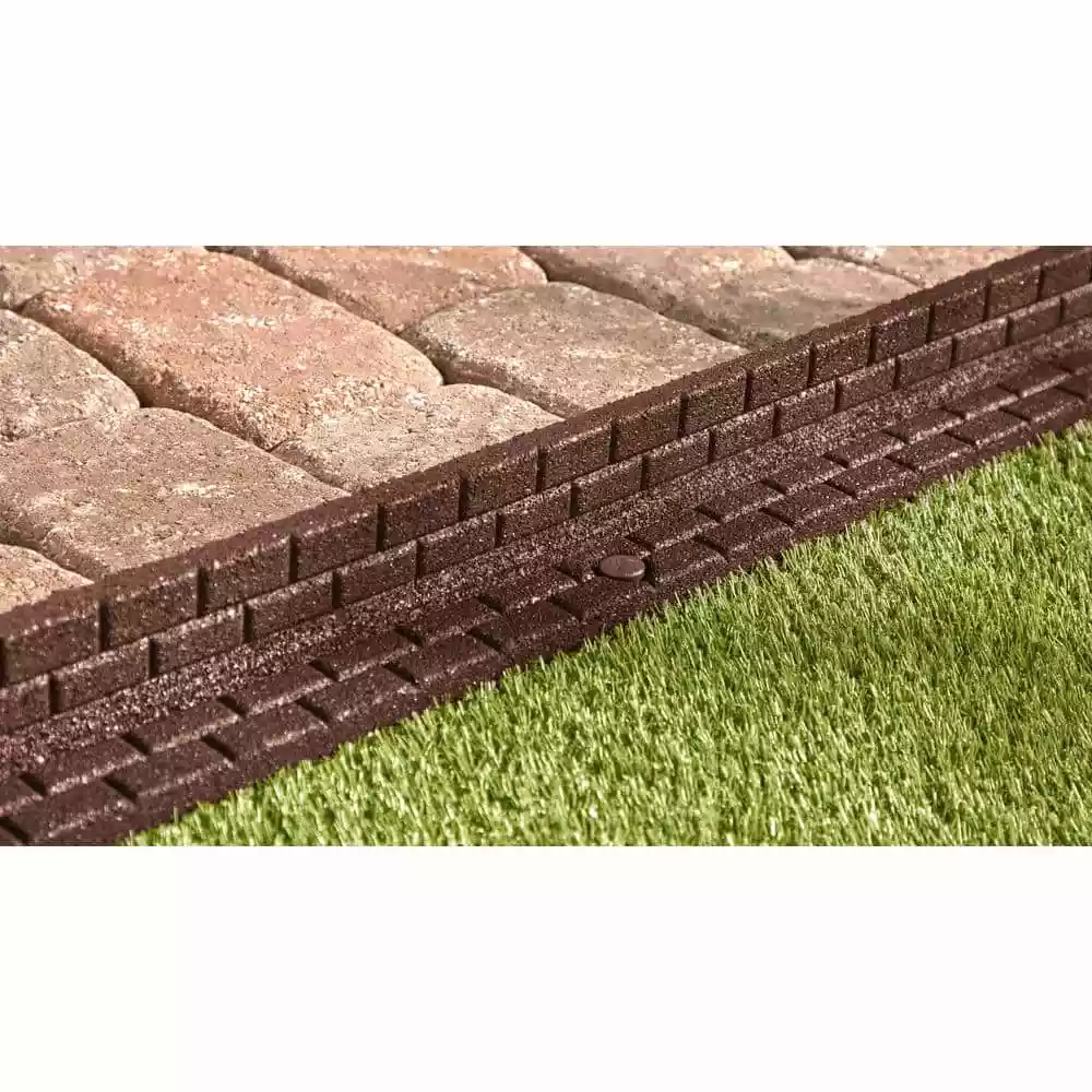 Vigoro 4 ft. Brown No-Dig Rubber Landscape Edging (6-Pack) 12 Vigoro 4 ft. Brown No-Dig Rubber Landscape Edging (6-Pack) - Image 10