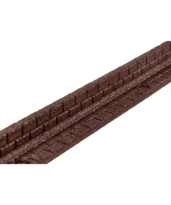 Vigoro 4 ft. Brown No-Dig Rubber Landscape Edging (6-Pack) 16 Vigoro 4 ft. Brown No-Dig Rubber Landscape Edging (6-Pack) -Vigoro sales Store brown vigoro rubber edging dcbfe4bn6 77 1000