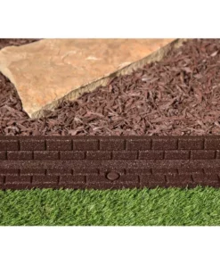 Vigoro 4 ft. Brown No-Dig Rubber Landscape Edging (6-Pack) 17 Vigoro 4 ft. Brown No-Dig Rubber Landscape Edging (6-Pack) -Vigoro sales Store brown vigoro rubber edging dcbfe4bn6 c3 1000
