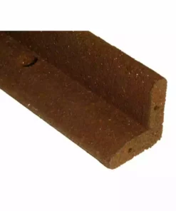 Vigoro EcoBorder 4 ft. Brown Rubber Landscape Edging (48-Count/Pallet)