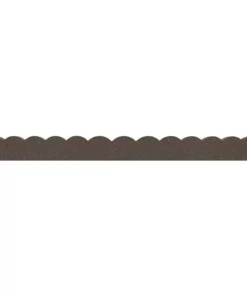 Vigoro 47 in. x 2 in. x 4 in. Brown Scalloped Rubber Garden Edging -Vigoro sales Store brown vigoro rubber edging mt5001678 40 1000
