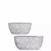 SULLIVANS Gray Cement Flower Pot (Set of 2) 2 SULLIVANS Gray Cement Flower Pot (Set of 2) -Vigoro sales Store cement sullivans plant pots cmt1133 64 1000