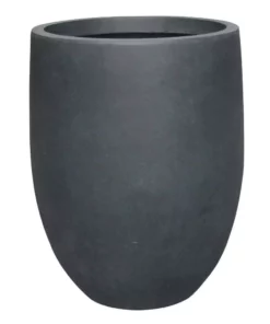 KANTE 21.7 in. H Round Charcoal Concrete/Fiberglass Indoor Outdoor Modern Tall Planter 14 KANTE 21.7 in. H Round Charcoal Concrete/Fiberglass Indoor Outdoor Modern Tall Planter -Vigoro sales Store charcoal kante plant pots osc0066a c60121 c3 1000