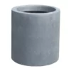 KANTE 9.8 in. W Round Charcoal Lightweight Concrete/Fiberglass Indoor Outdoor Elegant Planter 1 KANTE 9.8 in. W Round Charcoal Lightweight Concrete/Fiberglass Indoor Outdoor Elegant Planter -Vigoro sales Store charcoal kante plant pots osc0119a c60121 64 1000