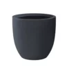 KANTE 9 in. H Charcoal Concrete and Fiberglass Round Bowl Planter, Outdoor Indoor Large Planters Pots with Drainage 1 KANTE 9 in. H Charcoal Concrete and Fiberglass Round Bowl Planter, Outdoor Indoor Large Planters Pots with Drainage -Vigoro sales Store charcoal kante plant pots rc0050a c60121 64 1000