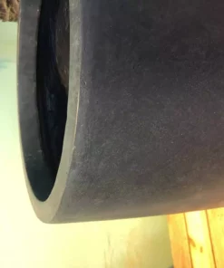 KANTE 21.7 in. Tall Charcoal Lightweight Concrete Round Outdoor Planter -Vigoro sales Store charcoal kante plant pots rc0066a c60121 76 1000