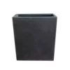 KANTE 26.8 in. Tall Charcoal Lightweight Concrete Modern Long and High Rectangle Planter -Vigoro sales Store charcoal kante plant pots rf0111a c60121 64 1000