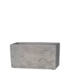 SULLIVANS Gray Cement Rectangular Planter -Vigoro sales Store gray sullivans plant pots cmt1094 64 1000