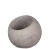 SULLIVANS Gray Cement Ball Planter 1 SULLIVANS Gray Cement Ball Planter -Vigoro sales Store gray sullivans plant pots cmt1105 64 1000