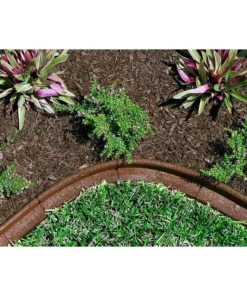 Vigoro EcoBorder 4 ft. Grey Rubber Landscape Edging (6-Pack) 22 Vigoro EcoBorder 4 ft. Grey Rubber Landscape Edging (6-Pack) -Vigoro sales Store gray vigoro rubber edging ecobrd grey 6pk 1f 1000