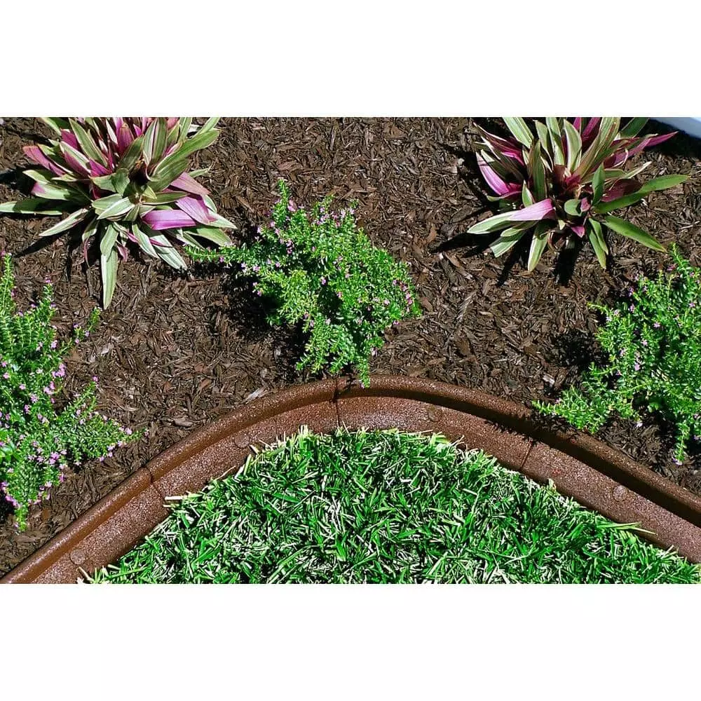 Vigoro EcoBorder 4 ft. Grey Rubber Landscape Edging (6-Pack) 12 Vigoro EcoBorder 4 ft. Grey Rubber Landscape Edging (6-Pack) - Image 10