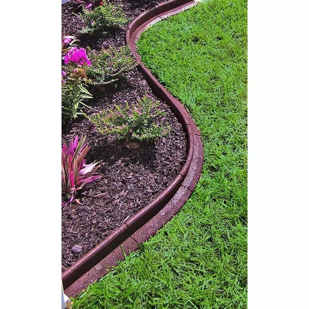 Vigoro EcoBorder 4 ft. Grey Rubber Landscape Edging (6-Pack) 13 Vigoro EcoBorder 4 ft. Grey Rubber Landscape Edging (6-Pack) - Image 11