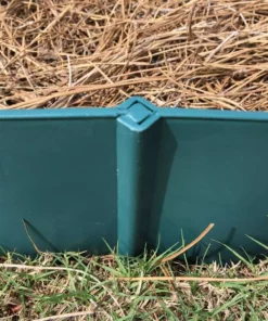 Vigoro 2 ft. W x 0.25 in. L Green Plastic Easy Edging 15 Vigoro 2 ft. W x 0.25 in. L Green Plastic Easy Edging -Vigoro sales Store green vigoro plastic edging 51034 76 1000