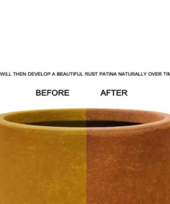 KANTE 16 in. Dia. Round Iron Oxide Concrete Bowl Planter, Outdoor Indoor Large Planter Pot with Drainage Hole 14 KANTE 16 in. Dia. Round Iron Oxide Concrete Bowl Planter, Outdoor Indoor Large Planter Pot with Drainage Hole -Vigoro sales Store iron oxide kante plant pots rc0051b c80621 4f 1000