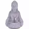 KANTE 6.5 in. H Gray Cement Sitting Buddha Garden Statue Tealight Candle Holder Ornament (2-Pack) 1 KANTE 6.5 in. H Gray Cement Sitting Buddha Garden Statue Tealight Candle Holder Ornament (2-Pack) -Vigoro sales Store kante garden statues sx20200178 64 1000