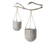 SULLIVANS Multi-Color Metal Hanging Planters (Set of 2) 2 SULLIVANS Multi-Color Metal Hanging Planters (Set of 2) -Vigoro sales Store multicolor sullivans plant pots met1676 64 1000