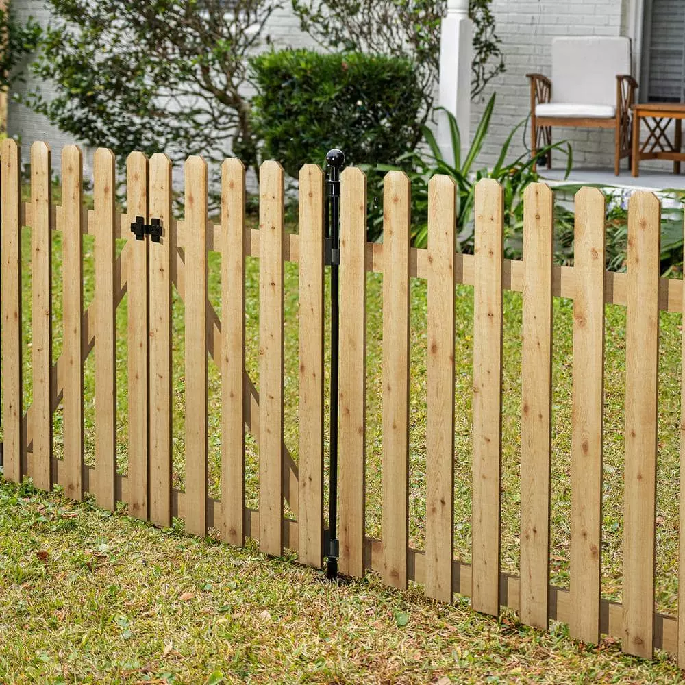 Vigoro 37.1 in. H x 45.35 in. W Cedar Garden Fence Panel 10 Vigoro 37.1 in. H x 45.35 in. W Cedar Garden Fence Panel - Image 8