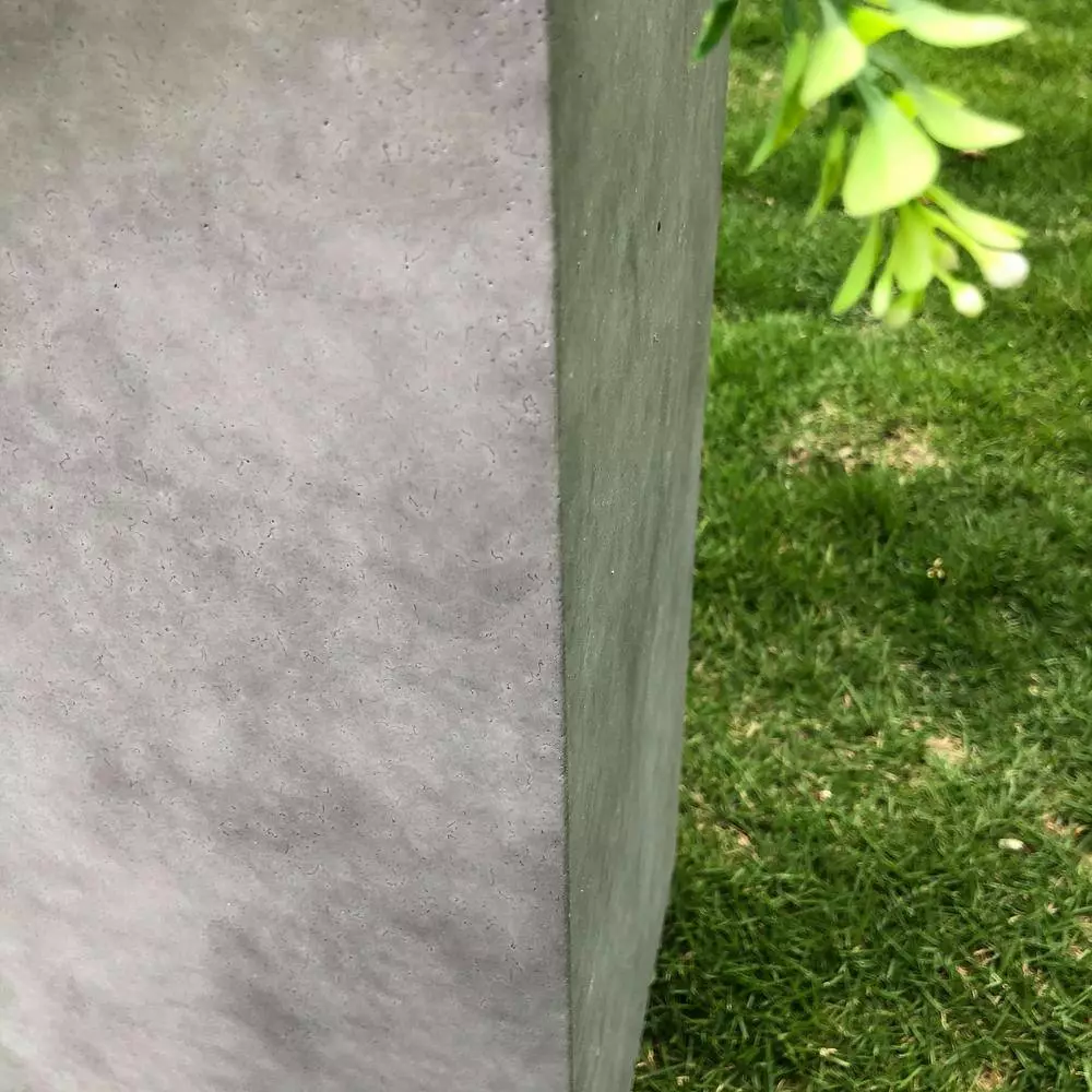 KANTE 20 in. H Square Natural Concrete/Fiberglass Indoor Outdoor Modern Seamless Tall Planter 7 KANTE 20 in. H Square Natural Concrete/Fiberglass Indoor Outdoor Modern Seamless Tall Planter - Image 5