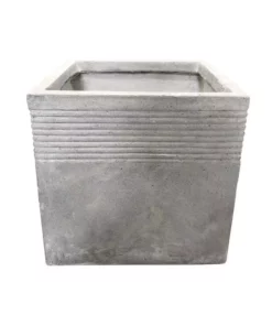 KANTE 15 in. W Square Natural Concrete/Fiberglass Indoor Outdoor Elegant Planter 15 KANTE 15 in. W Square Natural Concrete/Fiberglass Indoor Outdoor Elegant Planter -Vigoro sales Store natural concrete kante plant pots osf0128b c80021 c3 1000