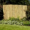Vigoro 6 ft. x 8 ft. Natural Full Round Bamboo Fence -Vigoro sales Store natural vigoro garden fencing 4477403 64 1000