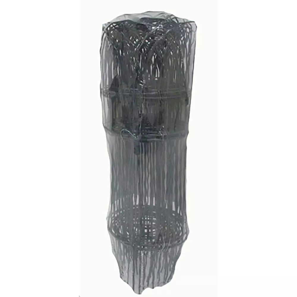 Vigoro 14 in. x 20 ft. Rolled Metal Garden Fence, Green 4 Vigoro 14 in. x 20 ft. Rolled Metal Garden Fence, Green - Image 2