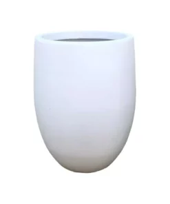 KANTE 21.7 in. H Round Pure White Concrete Indoor Outdoor Modern Tall Planter 15 KANTE 21.7 in. H Round Pure White Concrete Indoor Outdoor Modern Tall Planter -Vigoro sales Store pure white kante plant pots osc0066a c80011 c3 1000