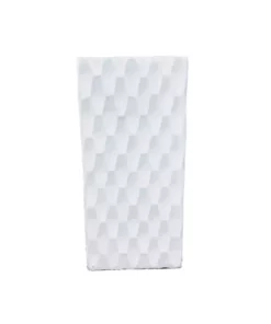 KANTE 23.6 in. H Square Pure White Concrete/Fiberglass Indoor Outdoor Elegant Retro Tall Planter 14 KANTE 23.6 in. H Square Pure White Concrete/Fiberglass Indoor Outdoor Elegant Retro Tall Planter -Vigoro sales Store pure white kante plant pots osf0202b c80011 fa 1000