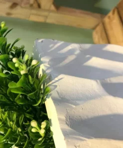 KANTE 27.6 in. H Square Pure White Concrete/Fiberglass Indoor Outdoor Elegant Retro Tall Planter 11 KANTE 27.6 in. H Square Pure White Concrete/Fiberglass Indoor Outdoor Elegant Retro Tall Planter -Vigoro sales Store pure white kante plant pots osf0202c c80011 4f 1000