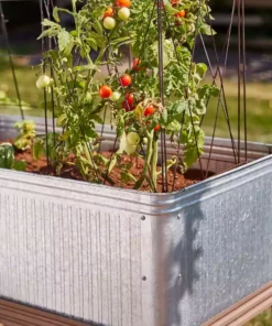 Vigoro Vintage Steel Stand Up Garden Planter with Stand 10 Vigoro Vintage Steel Stand Up Garden Planter with Stand -Vigoro sales Store rust and galvanized vigoro elevated garden beds 82231hd 1f 1000