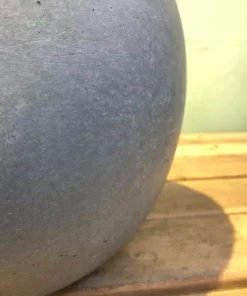 KANTE 20 in. W Round Slate Gray Lightweight Concrete/Fiberglass Indoor Outdoor Elegant Bowl Planter -Vigoro sales Store slate gray kante plant pots osc0051c c60611 d4 1000