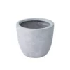 KANTE 12 in. Tall Slate Gray Lightweight Concrete Round Modern Outdoor Planter 1 KANTE 12 in. Tall Slate Gray Lightweight Concrete Round Modern Outdoor Planter -Vigoro sales Store slate gray kante plant pots rc0050b c60611 64 1000