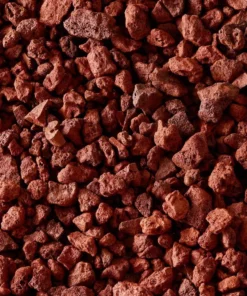 Vigoro 0.5 cu. ft. Bagged Decorative Stone Red Lava Landscape Rock